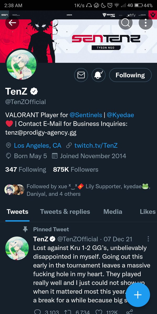 pArkSuBaK2's tweet photo. @TenZOfficial @secretlabchairs @Xtrfy Goodluck everyone!!
Wish everyone luck<3 https://t.co/2tIqUwIpQp