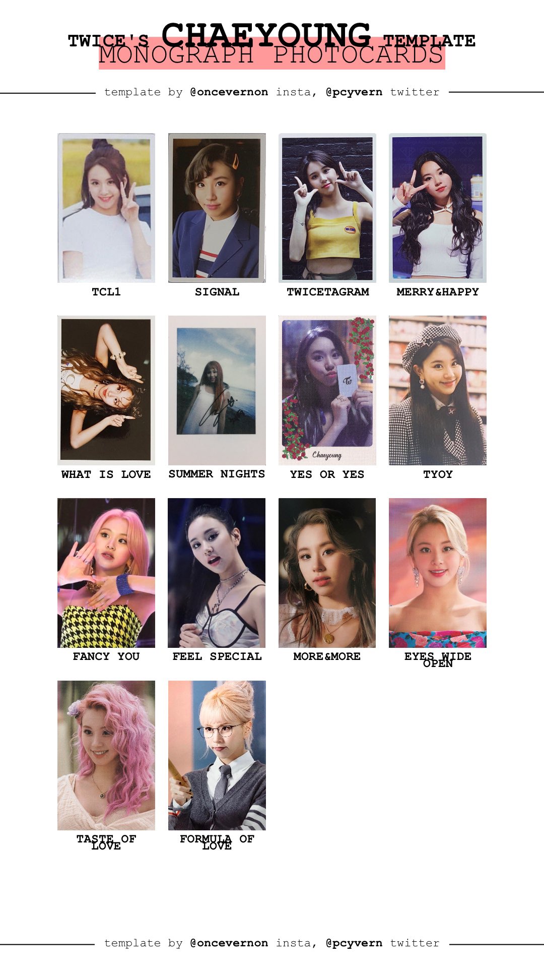 TWICE/FOMULA OF LOVE/MONOGRAPH/トレカ！ TWICE FORMULA OF LOVE GOODS MONOGRAPH - Kpop USA
