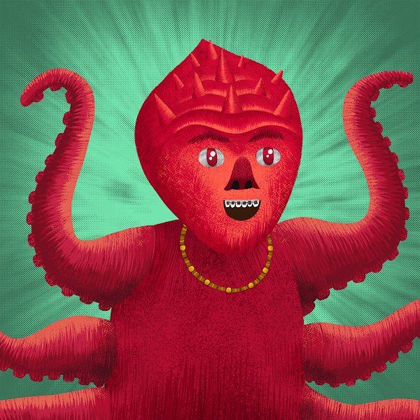 Jeff_Crypto2012's tweet photo. #NewProfilePic wow it just keeps getting better. I recently scored a kraken, one of the rarest species which means I've now collected all 10! For those unaware, collecting all 10 means @SantiagoUceda will create a 1/1 for you π @cryptomonsterlb #cryptomonsterlab https://t.co/WucRaG9lYg