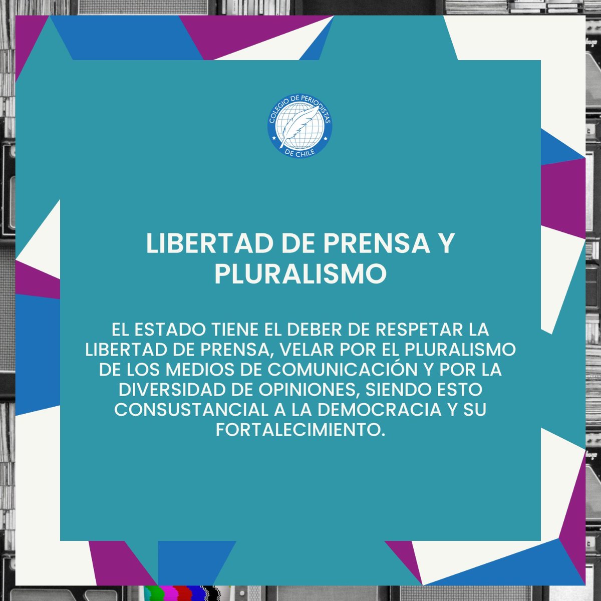redperiofem's tweet photo. 🚨Hoy en pleno de la CC se votan las normas constitucionales sobre el Derecho a la Comunicación.  Desde la @redperiofem, @ChilePeriodista y @chile_comunica te invitamos a conocerlas y apoyarlas, sobre todo la que dice relación con la #EducaciónMediática.
#DerechoALaComunicación https://t.co/jyf6vZYKAB