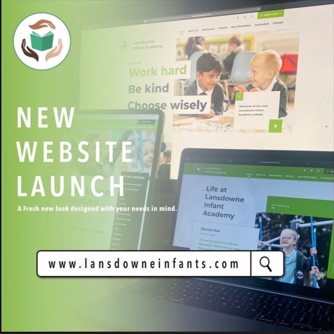 LansdowneInfant's tweet photo. We have a new website! Check it out 😊

The new website for Lansdowne Infants has launched today, please check out the link below:

https://t.co/G3eCP0rfk5

Look out for Eton Park's new website due to launch next week too!

#workhardbekindchosewisely #deferrerstrust https://t.co/eMuRnW4c0z