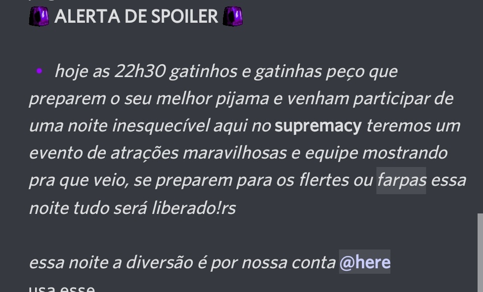 PodFofoca's tweet photo. ⚠️ GALERINHA DO DISCORD ⚠️

As meninas da @smacyserv mandaram vocês colocarem o cropped e irem pra festa do pijama, onde vai rolar de tudo um pouco. Quem quiser, chama na dm que enviamos o link 🔥 https://t.co/HHCLOXQ1cr