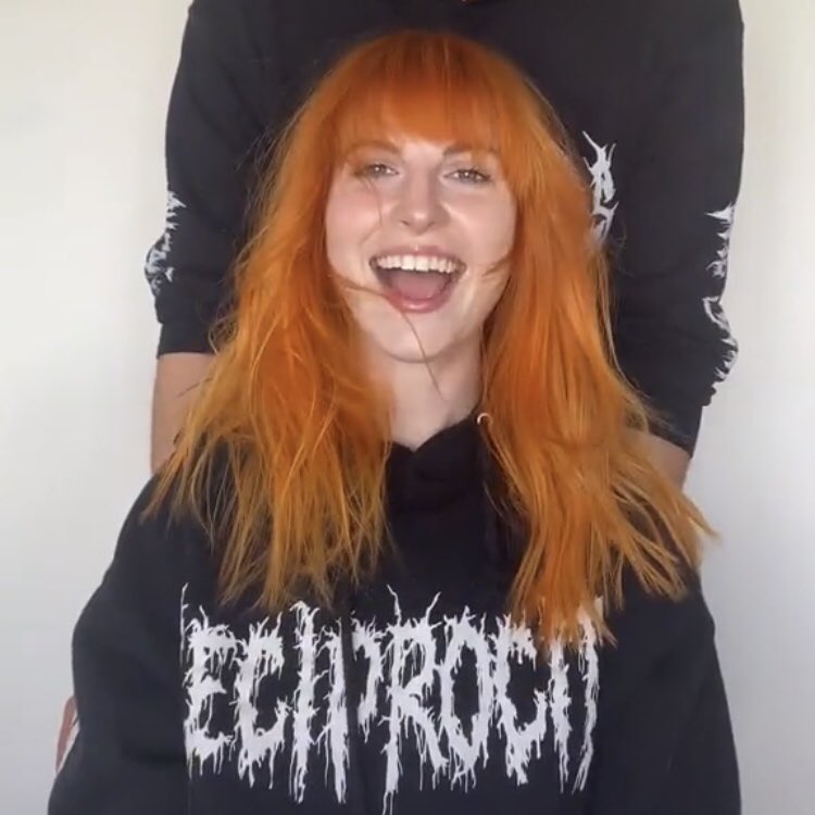 miseryroute's tweet photo. hayley’s hair for the new paramore era!! https://t.co/P9i8ozMjYs