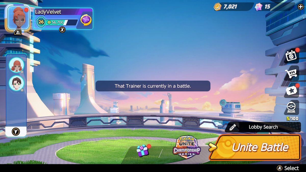 Yalarii's tweet photo. #PokemonUNITE #NintendoSwitch https://t.co/D6hWeaIgBD