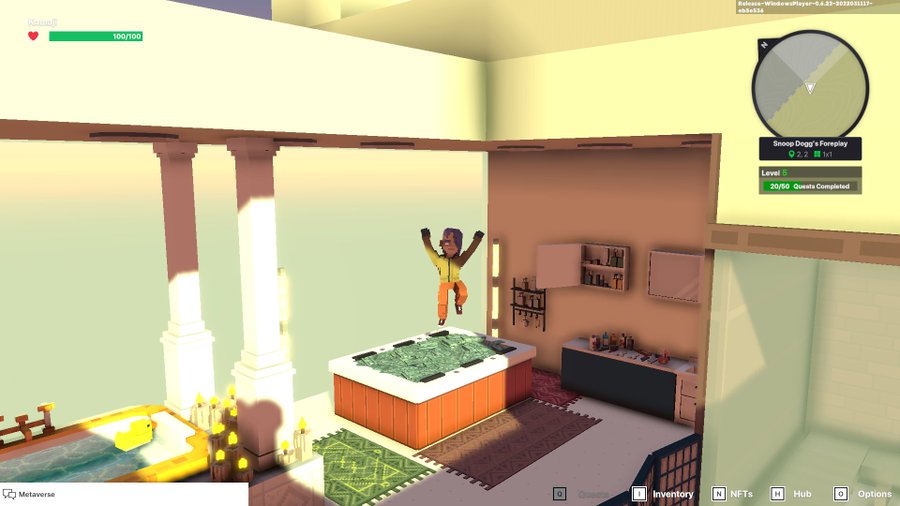 DaniaLeoni12's tweet photo. @TheSandboxGame I just participated in the daily #SandboxAlphaS2Contest for a chance to earn up to 1,000 $SAND! Starting March 16 - Take a money bath in Snoop Dogg Mansion. Check out my screenshot below!
👇 #SandboxAlphaS2 https://t.co/CR6wjR5ge8