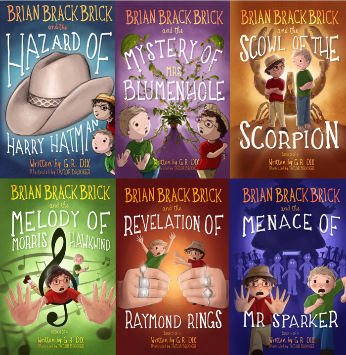GRDixAuthor's tweet photo. Good evening to everyone, but especially to whoever just bought books 4, 5 and 6! From the hypnotising powers of #HawkwindRadio, to the dramatic reveal of #MrSparker, and the final confrontation! Can #BrianBrackbrick and #GeorgeBum prevail?
#GRDixAuthor #booksforkids https://t.co/jl664TVOTg