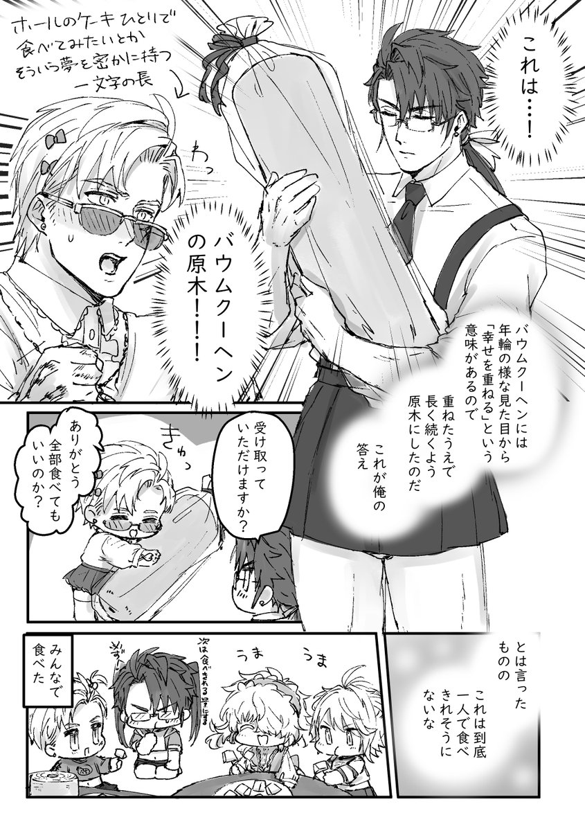 にこちょも🌞🦅ワンドロ
3月お題『ホワイトデー』#1mth_25chm
※女児服本丸 
