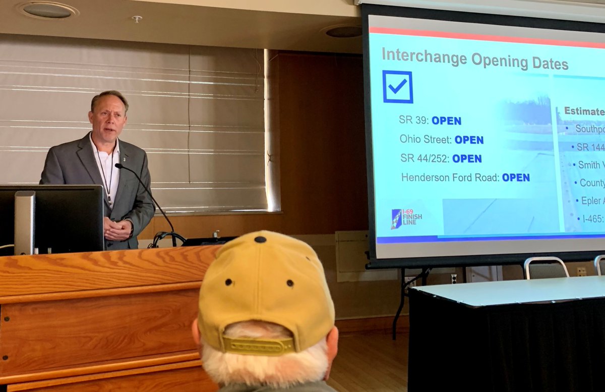 I69FinishLine's tweet image. Members of our Pit Prew shared project updates Wednesday during the &quot;Racing to the Finish Line&quot; and &quot;Women of the I-69 Corridor&quot; presentations at the annual Purdue Road School engineering conference.