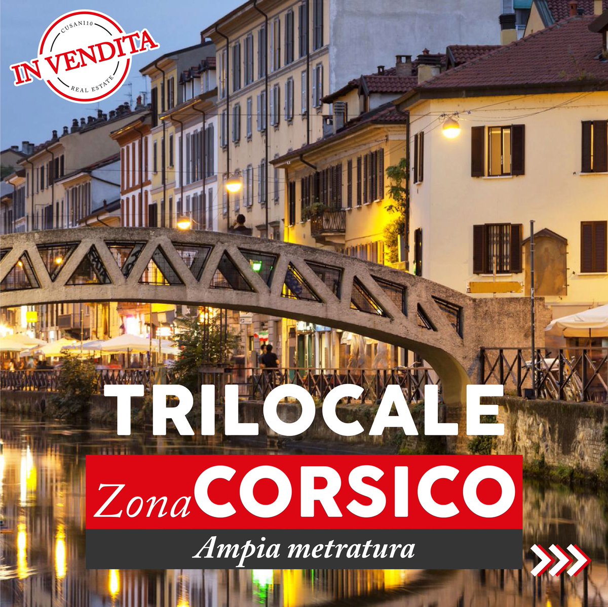 10Cusani's tweet photo. Splendido trilocale di ampia metratura!
Contattaci per vederlo!
.
.
Prezzo 169.000,00€
.
L’appartamento si trova a Corsico.
A 15 minuti dai Navigli.
La zona è molto servita di negozi, scuole, attività, trasporti e sanità.
.
#immobiliare #realestate #casa #agenziaimmobiliare https://t.co/FdCEy2v61l