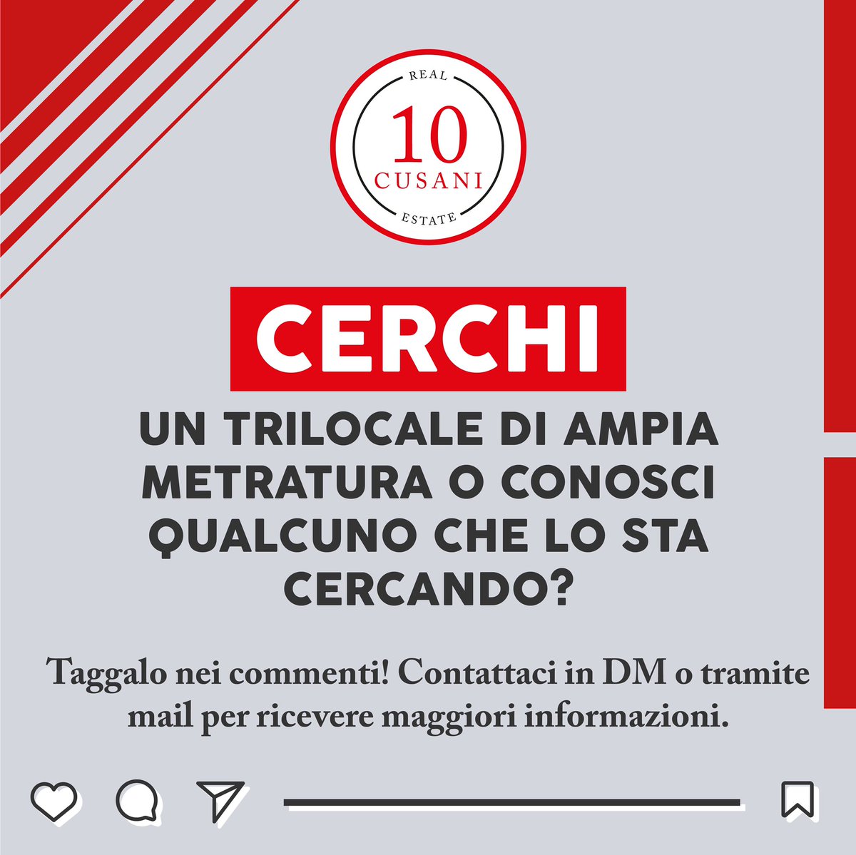 10Cusani's tweet photo. Splendido trilocale di ampia metratura!
Contattaci per vederlo!
.
.
Prezzo 169.000,00€
.
L’appartamento si trova a Corsico.
A 15 minuti dai Navigli.
La zona è molto servita di negozi, scuole, attività, trasporti e sanità.
.
#immobiliare #realestate #casa #agenziaimmobiliare https://t.co/FdCEy2v61l