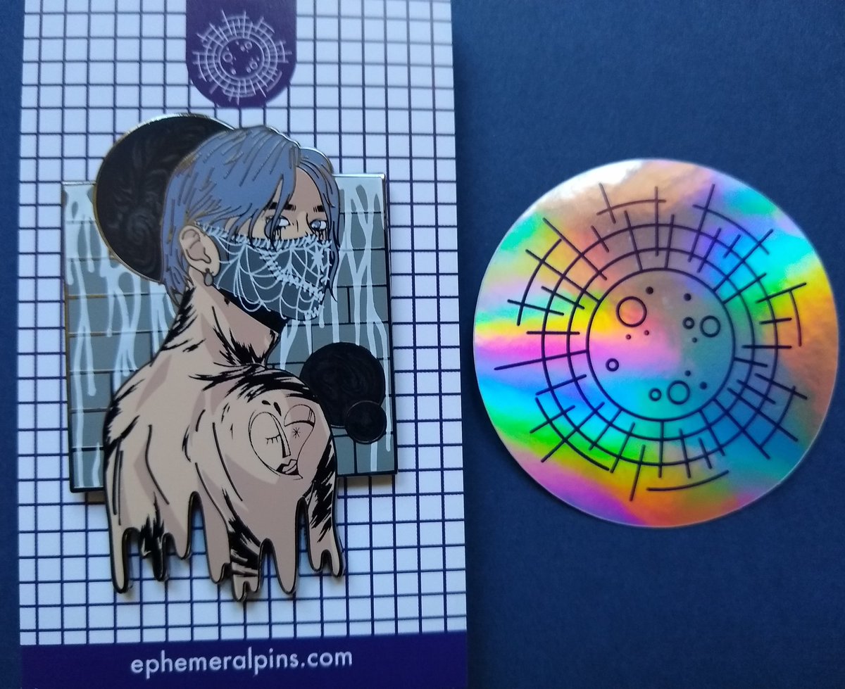 Thank you, <a href="/EphemeralPins/">Ephemeral Pins</a>, for my stunning Advice pin! Beautiful details, darker vibe, unique and welcome addition to my collection! 🖤
#TAEMIN #태민 #SHINee <a href="/SHINee/">SHINee</a>