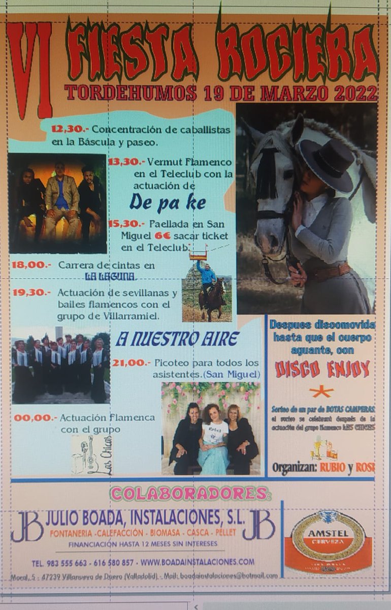 Oleeeeee!! Volvemos donde lo dejamos hace 2 años!! #FelizMiercoles #volvemosalacarretera #discoenjoy #discoenjoy22 #tordehumos #amigos #conmuchasganas #rociera