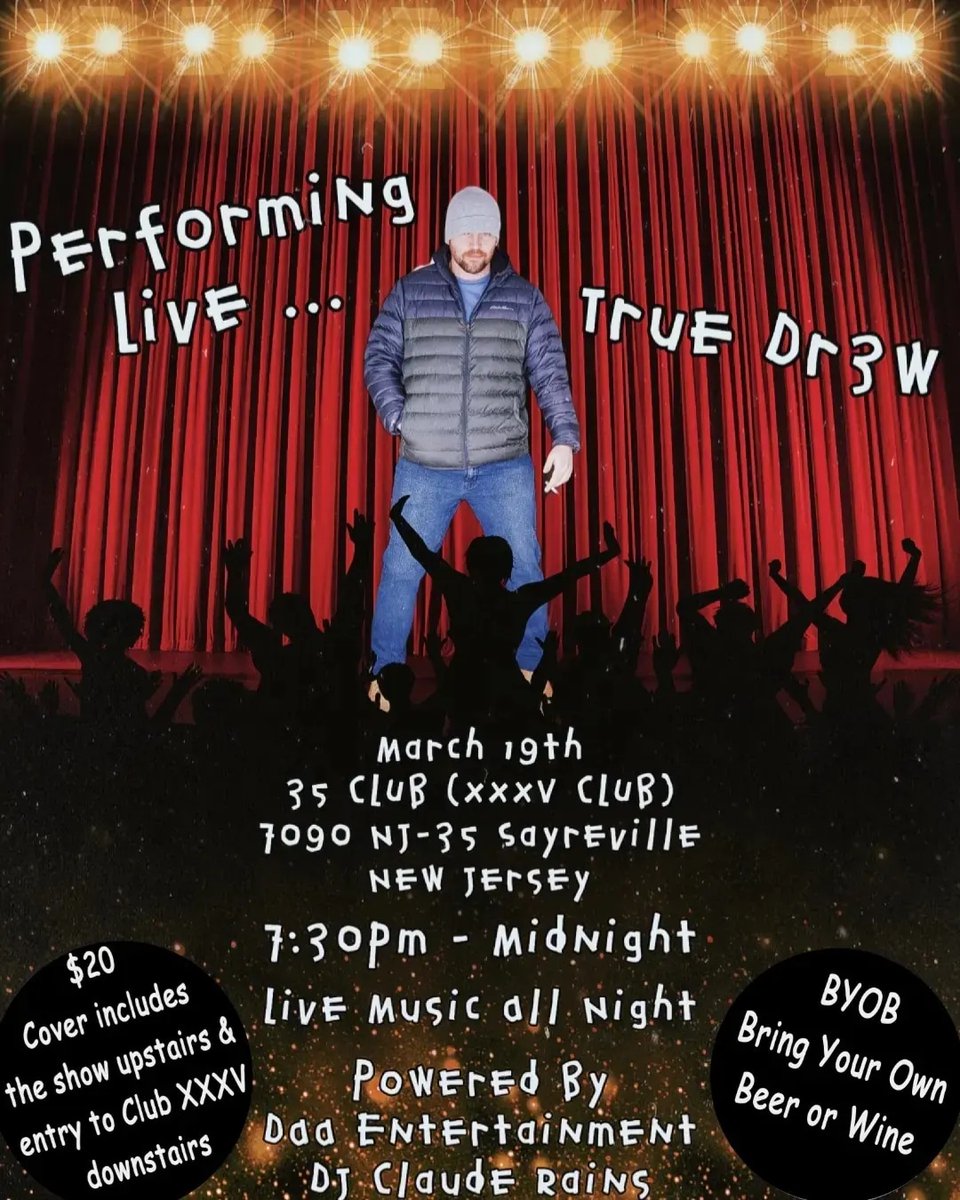 king_cracka's tweet photo. Big show this Saturday!!! BYOB strip club what's not to love?!? My tickets are less then the club cover charge don't play yourself and click this link:
https://t.co/00oDh5JeZH https://t.co/qGbwrxfpmL