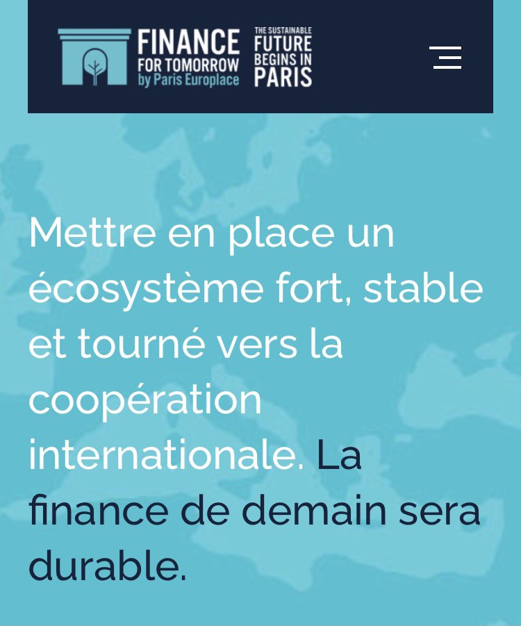 MGILBERT_Maddy's tweet photo. La @CFECGC rejoint Finance For Tomorrow @FinforTomorrow qui fédère et mobilise les acteurs de la finance pour constituer un écosystème participant au développement d’une finance à impact #sustainablefinance #GreenFinance #DisruptiveFinance https://t.co/YvLBKTb3GF https://t.co/LSbgcqRjWN