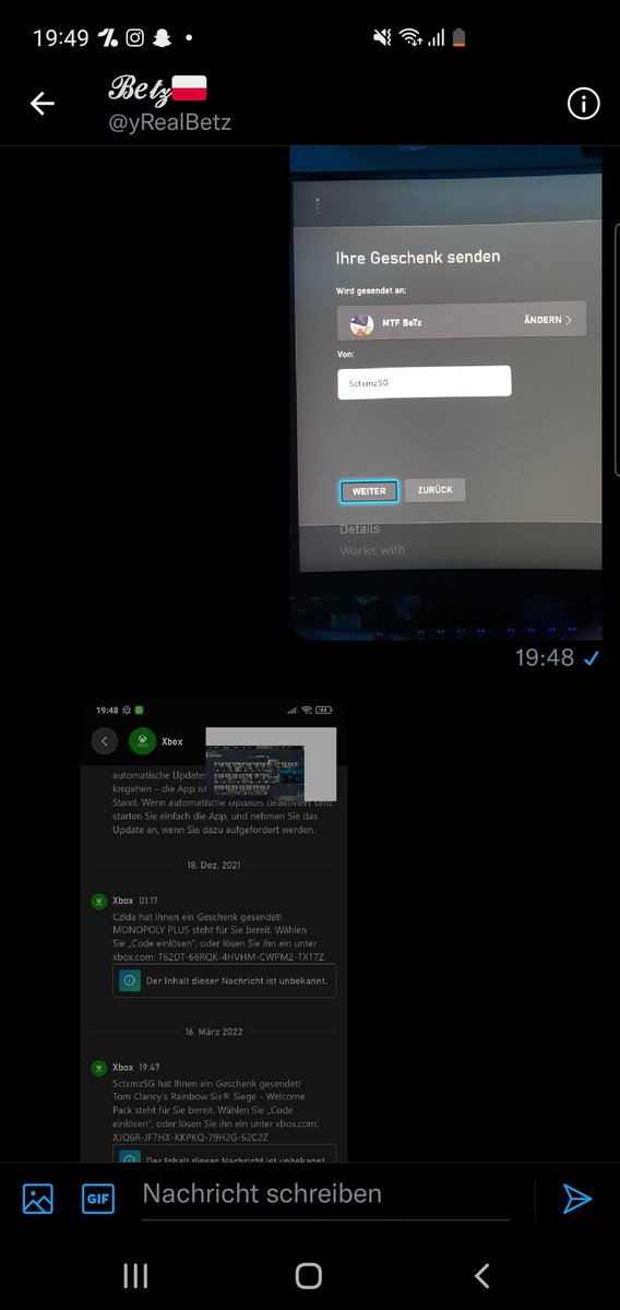 Herzlichen Glückwunsch an den 2ten Gewinner des
Gewinnspiels @yRealBetz