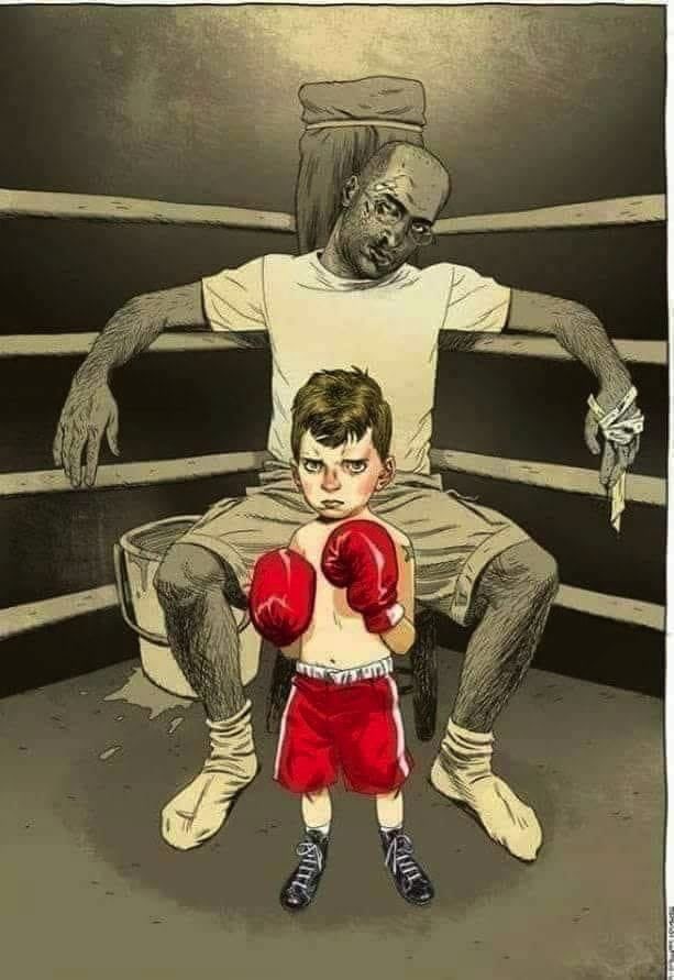 إبنك هو فرصتك الثانية .. حاول أن تعوض به ما فاتك ...!!