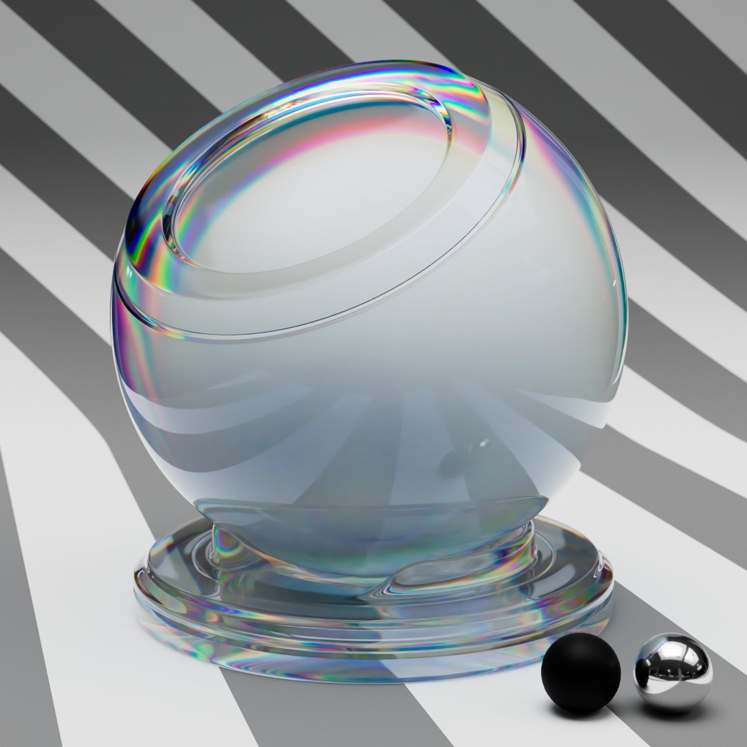 lvydov3's tweet photo. Saw a tutorial on YouTube about getting some crazy dispersions using material layers in #OctaneRender  and when I looked for it, POOF! It was not up anymore. Even so, here is what I have done with this ghost knowledge! Happy thus far! #Cinema4D #nftish https://t.co/0F8Tx8ZZpG