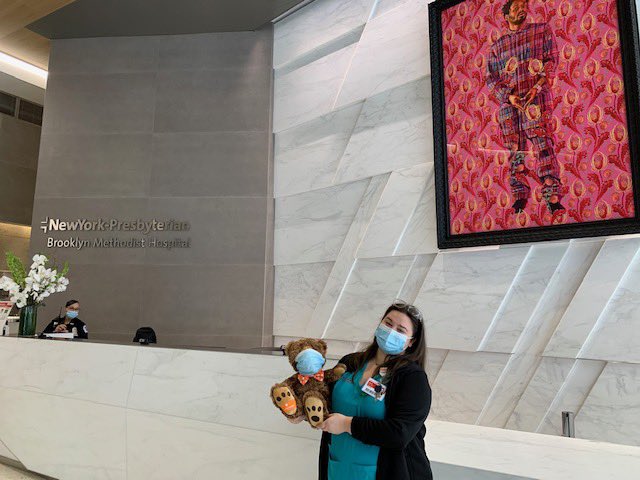 Julia is our #childlifespecialist at @NYPBrooklyn Center for Community Health. She loves to build quick rapport with the patients in Pre Surgery, Presurgical Testing, Ortho Clinics, and the Infusion Center. She celebrated #childlifemonth by sharing tips with staff to ease anxiety