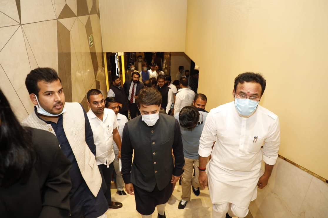 kishanreddybjp's tweet photo. Watched the movie along with ministerial colleagues in New Delhi today.

Congratulations to the makers of this brilliant piece!
#TheKashmirFiles https://t.co/SXFoKgsC2w