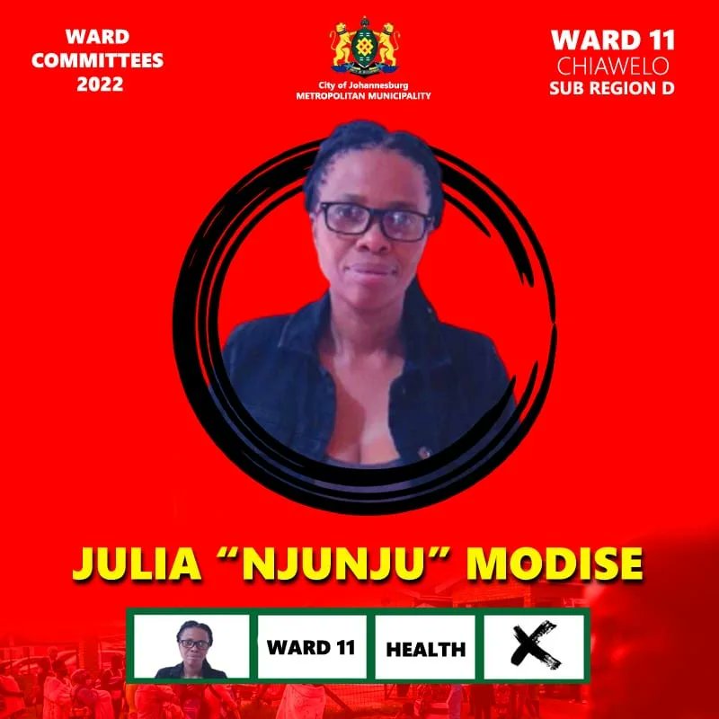 EChiawelo's tweet photo. Fighters please go out and tell your Family and Friends to vote for this Faces the day of Ward Committee Election.

That's the only way we can push the service delivery issue in this ward.

We want service delivery as residents of Chiawelo Ward 11
@Honourablechauk https://t.co/haZEcAJxUr