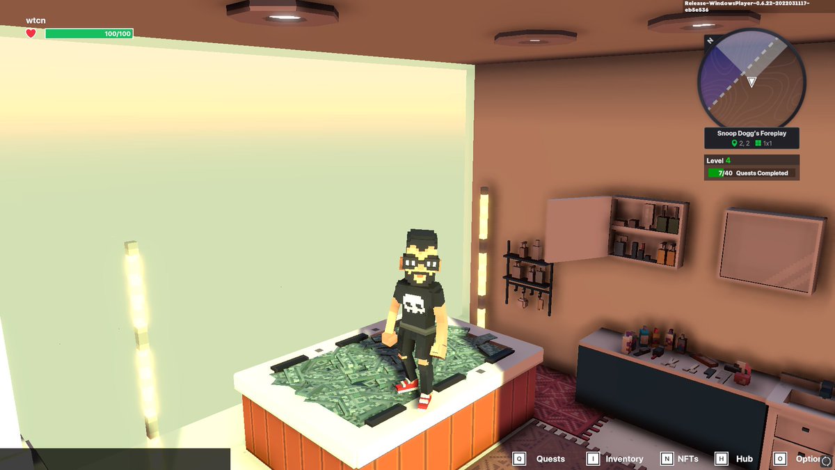 cryptoblinders1's tweet photo. @TheSandboxGame I just participated in the daily #SandboxAlphaS2Contest for a chance to earn up to 1,000 $SAND! Starting March 16 - Take a money bath in Snoop Dogg Mansion. Check out my screenshot below!
👇 #SandboxAlphaS2 https://t.co/bRDkEahsOQ