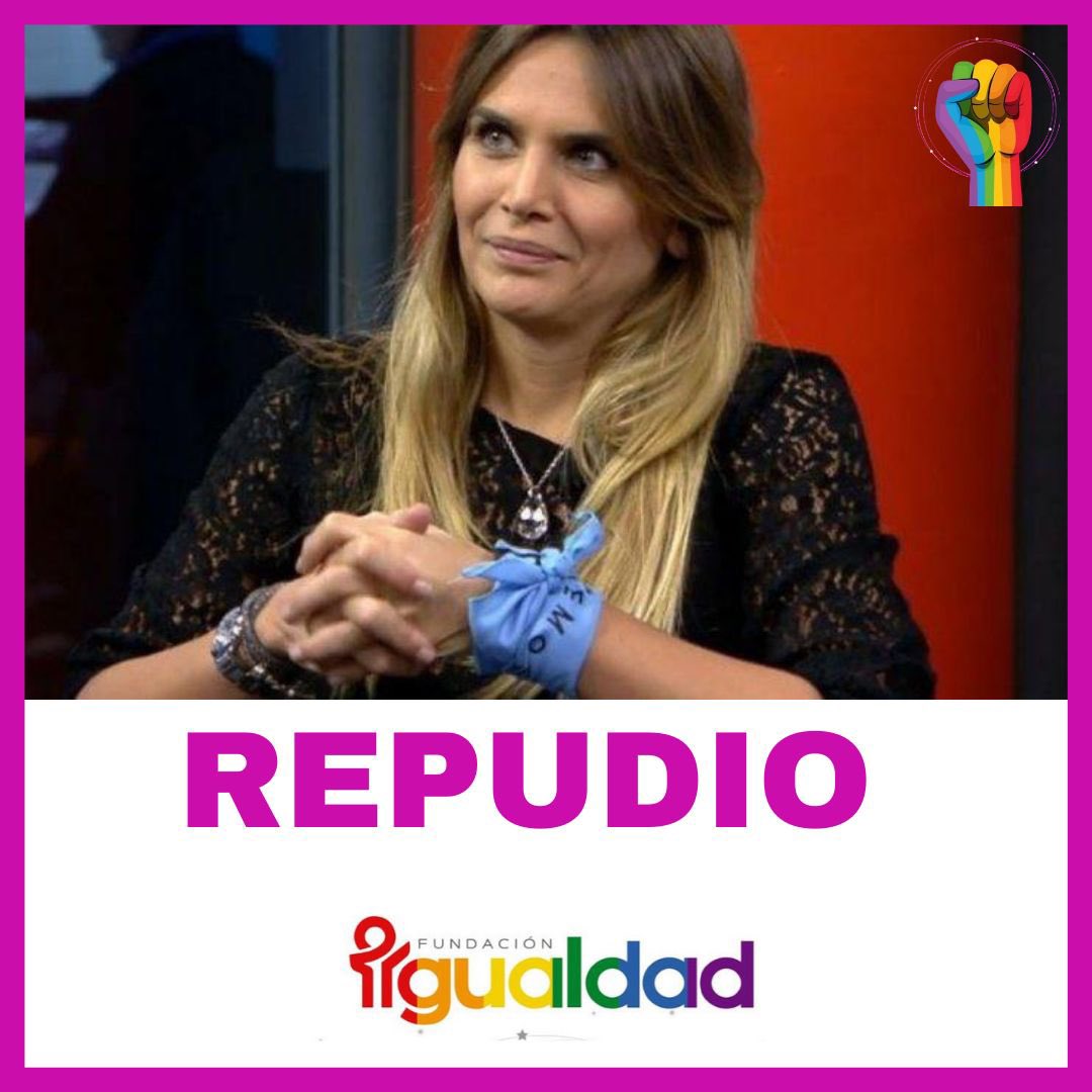 FundIgualdad's tweet photo. Ante los hechos públicos en que @AmelieGranata discurre en una serie de discursos que promulgan el odio y la segregación a las mujeres y personas trans en un programa televisivo, desde la #FundaciónIgualdad sentimos la responsabilidad de manifestar nuestro más enérgico repudio ↘️ https://t.co/MDltlFwAKW