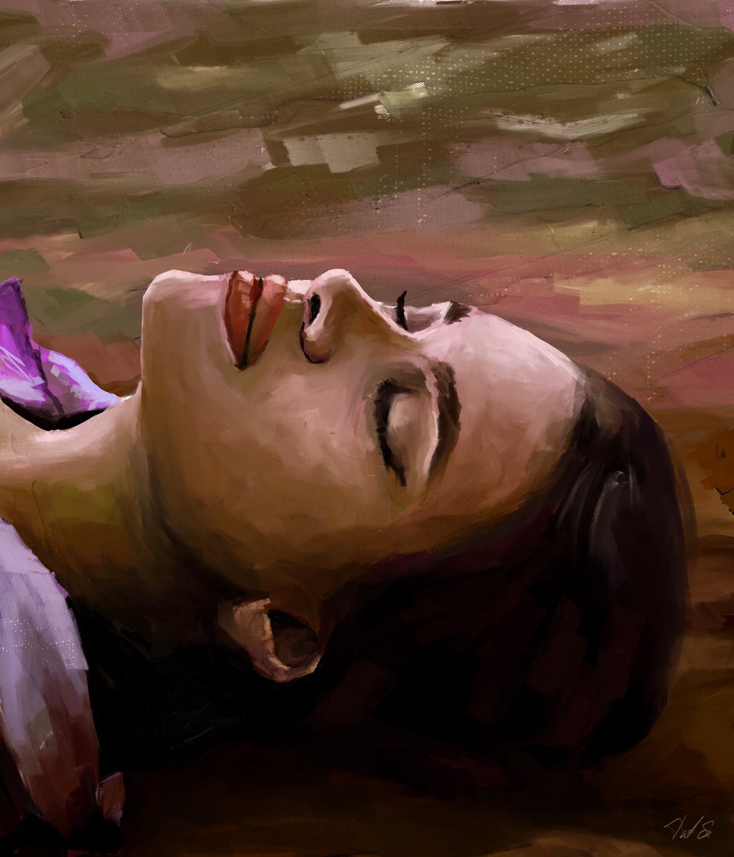 My new art 

Title
"Fatigue."