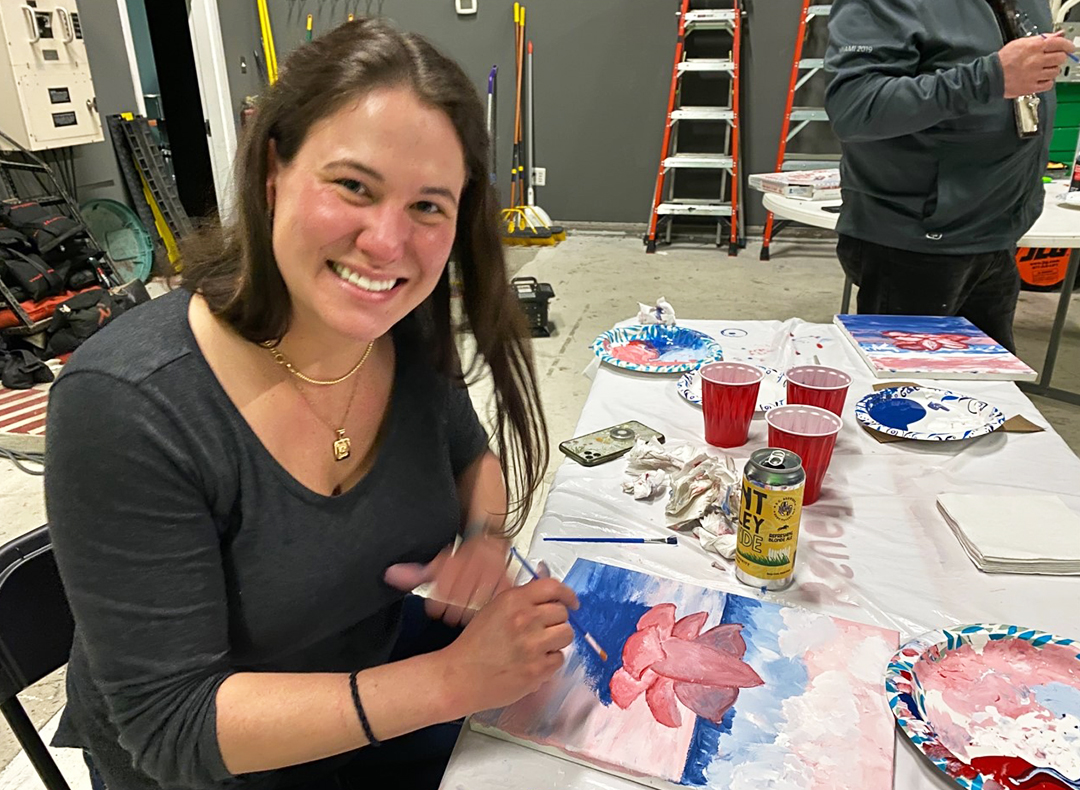 AgencyConfesses's tweet photo. Last night at Renegade, we had our very first Paint-Night in our spacious sound studio! 
heck out which Renegade's "Lotus Flower" painting is your favorite in the slideshow below!

#Renegade #EmployeeLove #Community #Creativity https://t.co/jku5YcFZn8