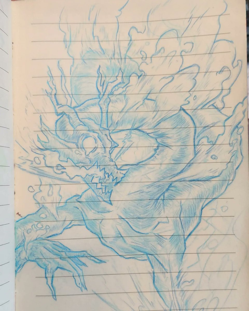 CubistBean's tweet photo. A knight and a dragon https://t.co/b4jWBk5gM7