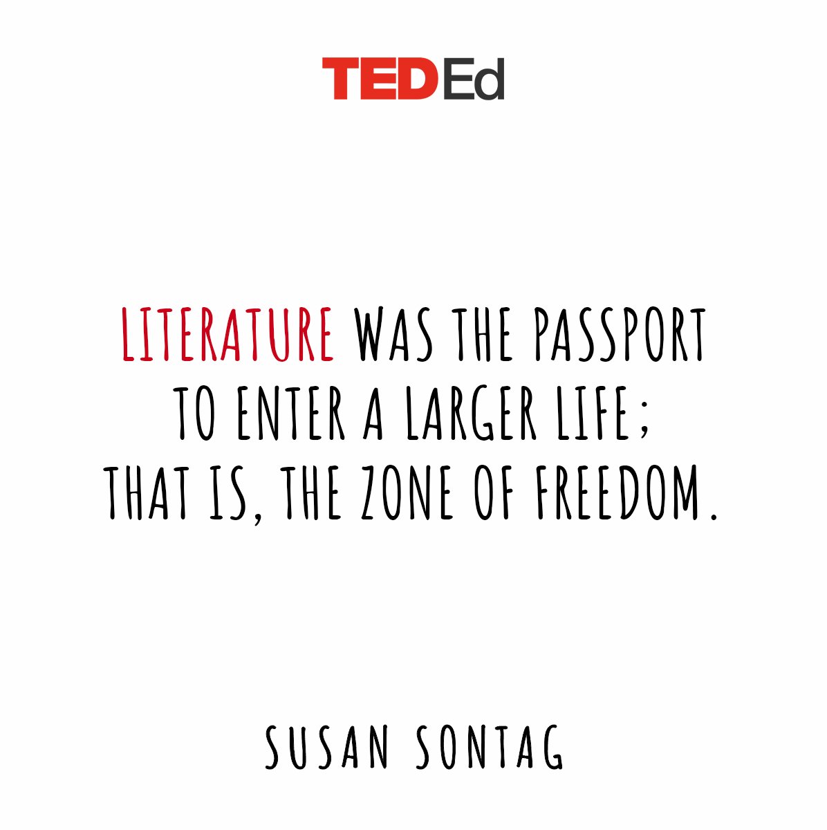TED_ED's tweet photo. What books have shaped you the most? https://t.co/m5LspwXclQ
