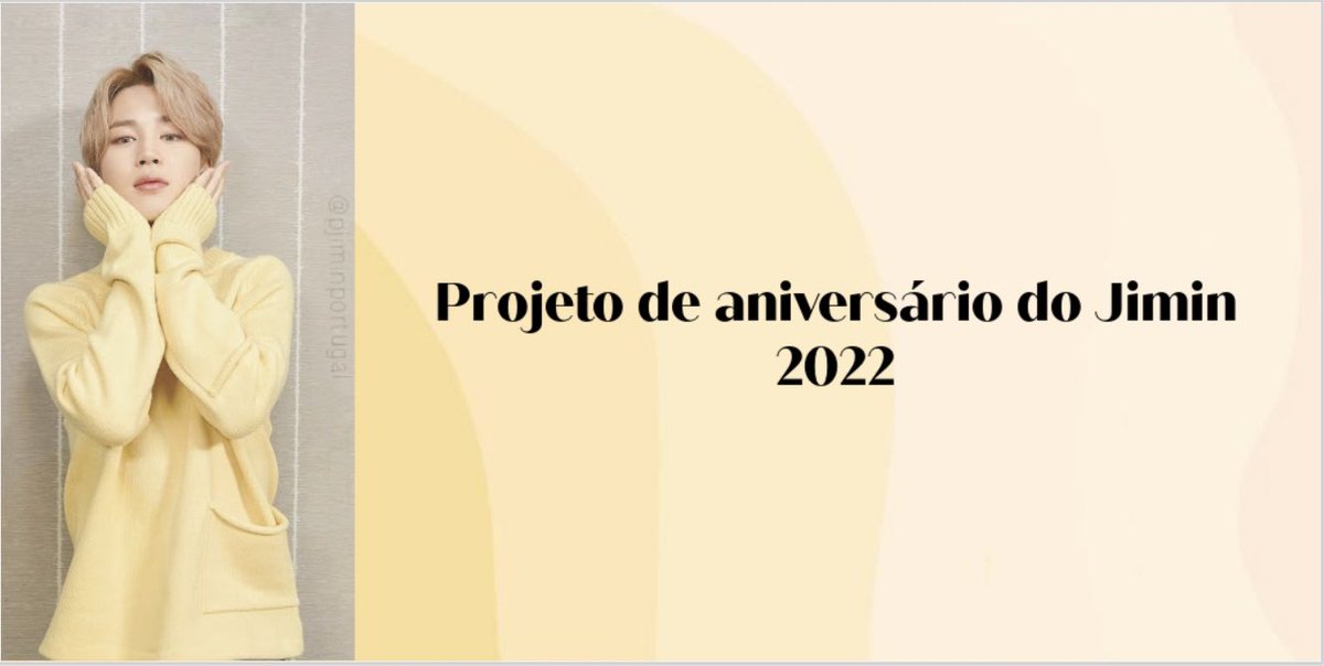 pjiminportugal's tweet photo. [🇵🇹]
Olá! Nós sabemos que ainda falta uns meses para o aniversário do Jimin, mas temos de anunciar o projeto já para pedir a vossa ajuda! 💛

#JIMIN #BTS #PTARMY @BTS_twt 

⬇️ https://t.co/hIz6uF0Q5a