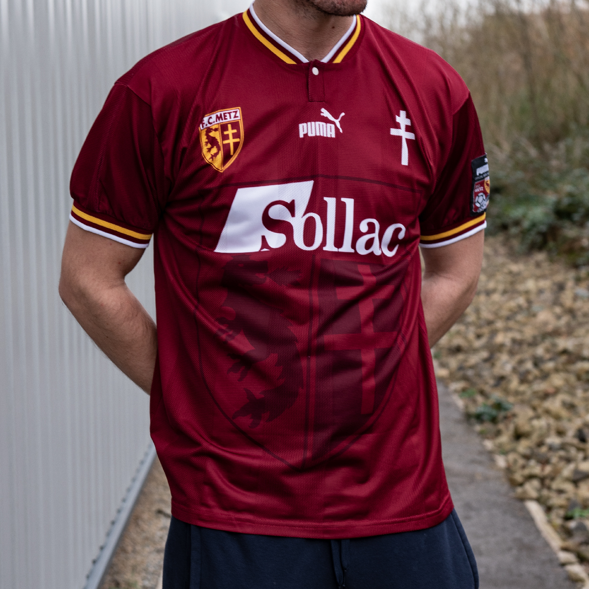 maillot fc metz sollac