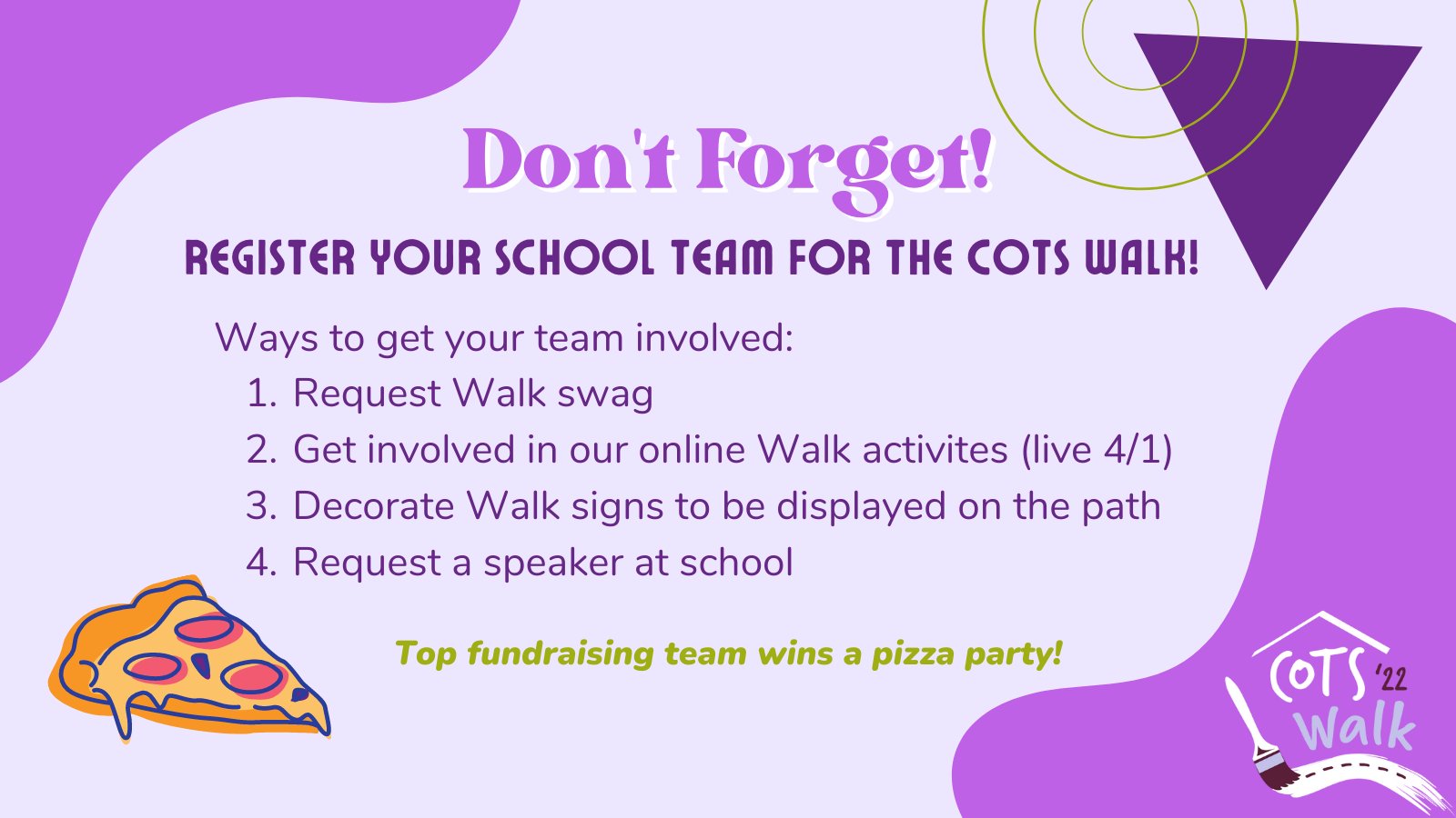 COTS on Twitter "Calling all educators! Don't to register your