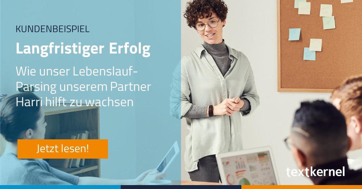 TextkernelDACH's tweet image. Harri ist eine Plattform zur Ressourcenplanung für das Hotel- und Gaststättengewerbe.

Zu Beginn unserer Zusammenarbeit analysierte Harri etwa 75.000 Lebensläufe für Kunden, heute sind es mehr als 2 Millionen. 

Lesen Sie jetzt unsere Success Story: hubs.ly/Q014n5290
