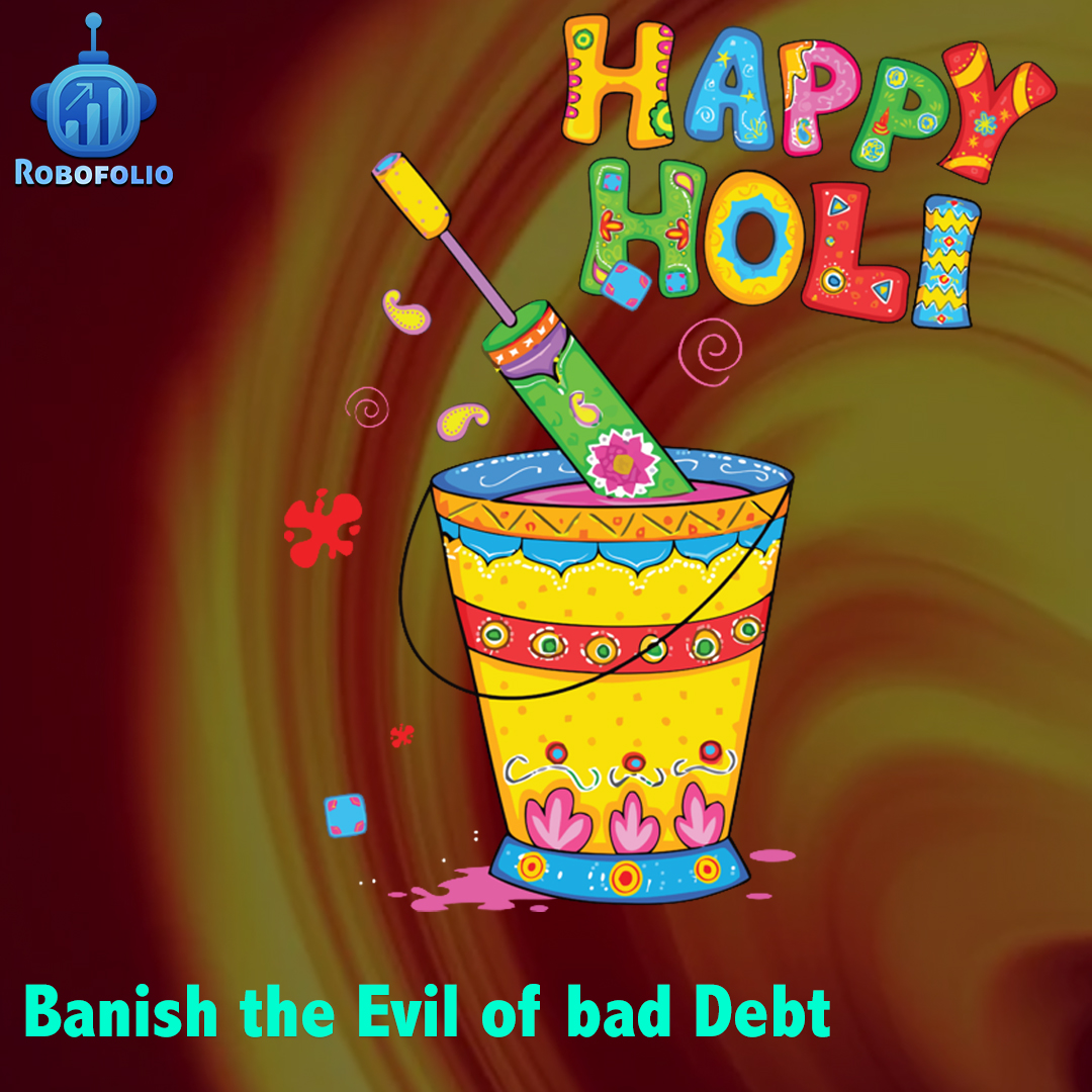 "Spring has arrived with the most awaited festival for which we all have waited for. Yes! It’s Holi time. #robofolio #money #traders #investment #stockmarket #wealthmanagement #mutualfunds #trading #income #finanace #roboguide #holi #holi2022 #HappyHoli #festival