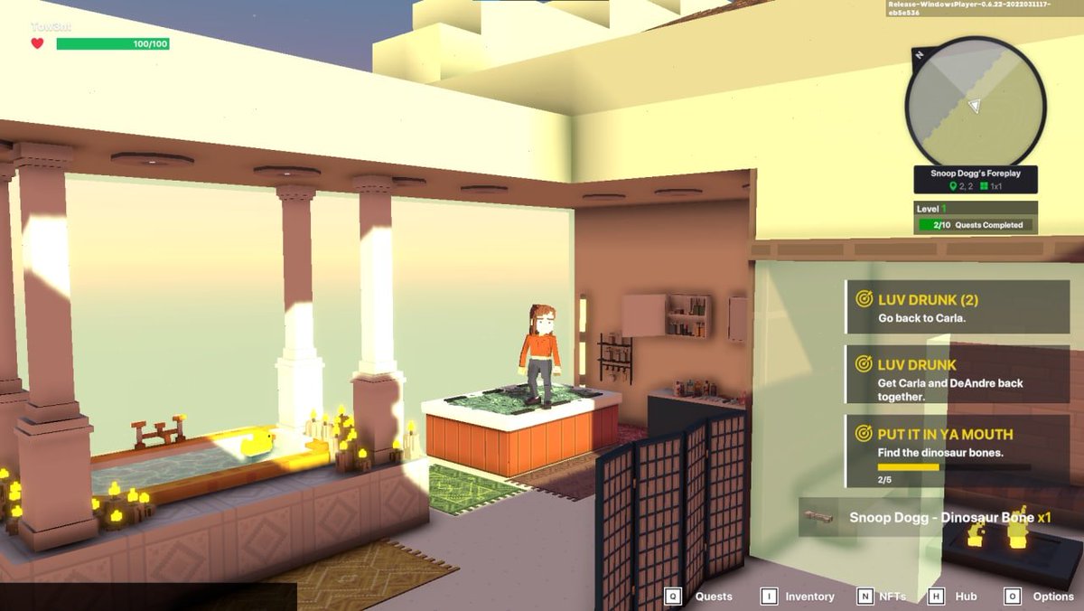 tow3nt1's tweet photo. @TheSandboxGame I just participated in the daily #SandboxAlphaS2Contest for a chance to earn up to 1,000 $SAND! Starting March 16 - Take a money bath in Snoop Dogg Mansion. Check out my screenshot below!
👇 #SandboxAlphaS2 https://t.co/KUL19u5XQP