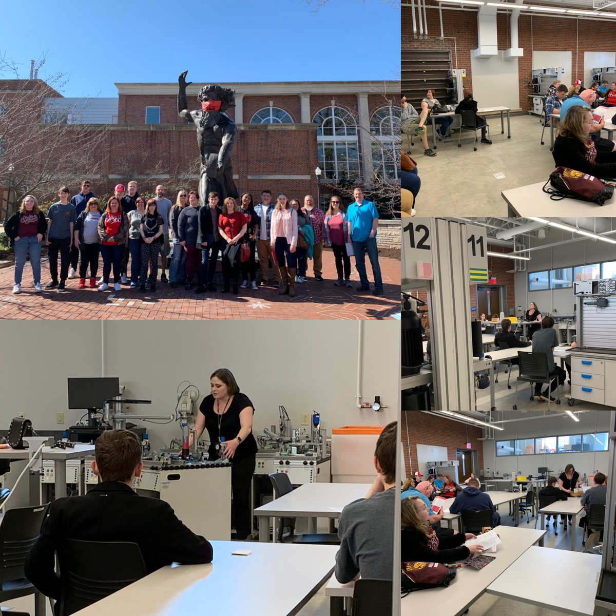 PennWCalAdm's tweet photo. We enjoyed hosting several students interested in our Mechatronics program today as part of our Academic Spotlight Day. Thanks to all who attended and we hope to see you again soon! https://t.co/wLqyjgzV7t