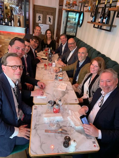 Multilaw's tweet photo. @Multilaw's return to in-person events has started. Great to see some of our members meeting at #mipim2022 in Cannes today! https://t.co/0p15yzpvKV