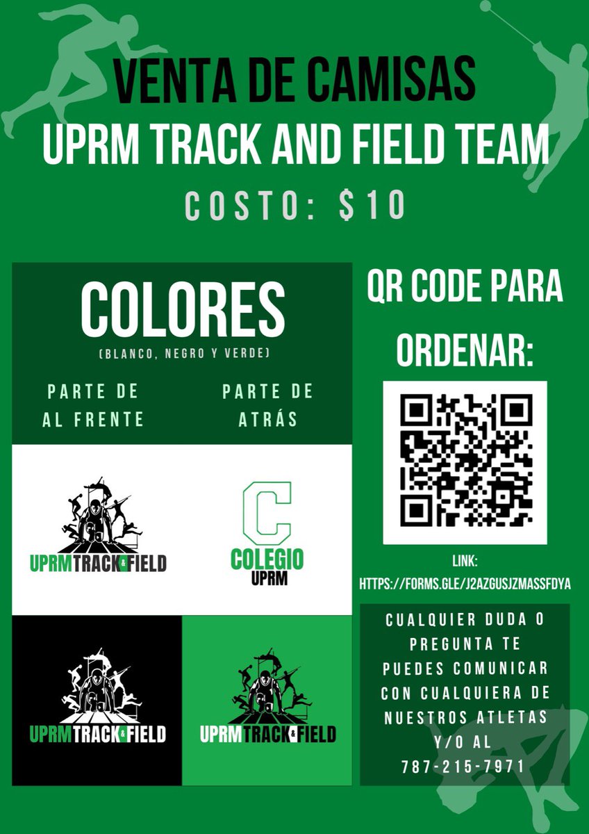 AtletismoJ's tweet photo. Corillooo! No te quedes sin tu T-Shirt para apoyar a tu equipo de Pista y Campo . Ordena ya con el siguiente enlace ! ⬇️
https://t.co/efbfwtywvW https://t.co/W4i5IyhsFJ
