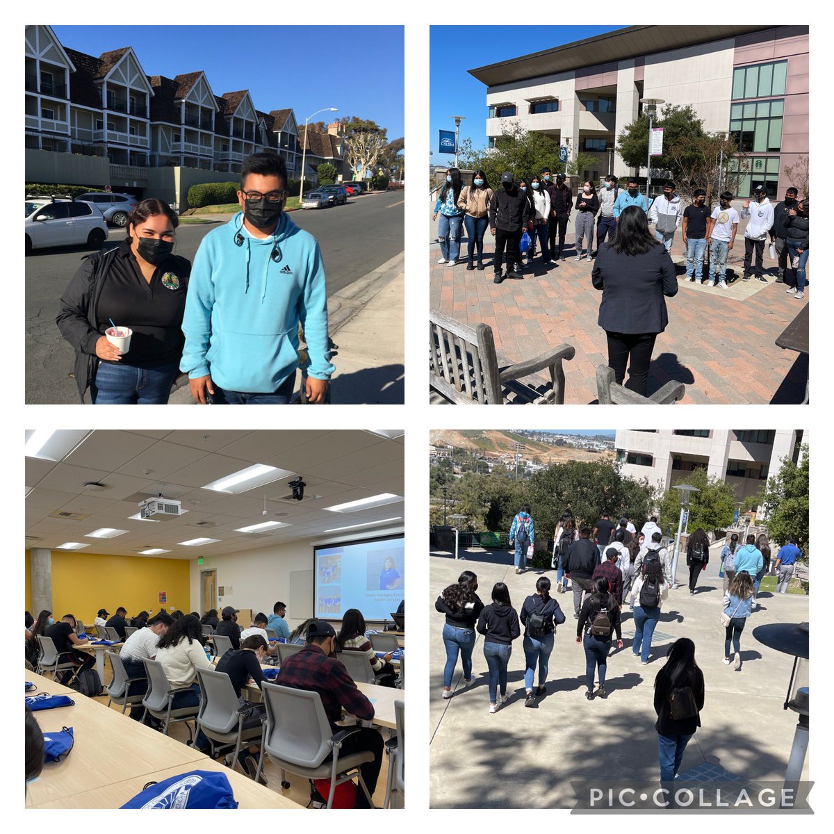 CVUSD Migrant students visited Cal State University San Marcos to orient themselves to the college life, leading to two already accepted students committing to attend this coming fall! Congratulations!!!