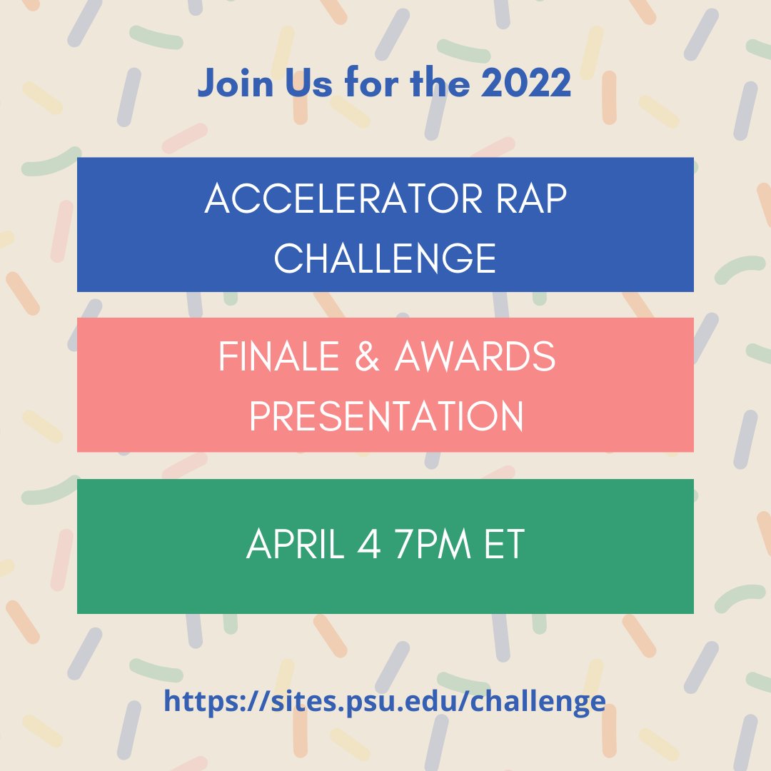 Accelerator Rap Challenge tweet media