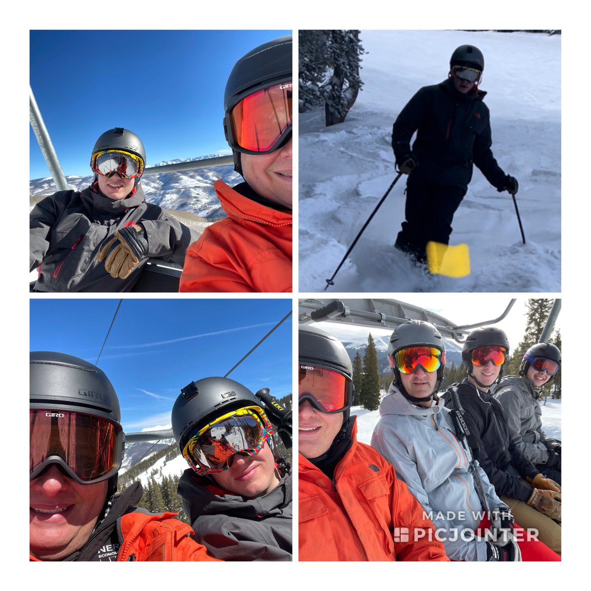 ptodaro's tweet photo. 11 Bluebird @beavercreekmtn  12-13 Fresh then Sunny @vailmtn 14 Beautiful @breckenridgemtn https://t.co/Voj227ZCne