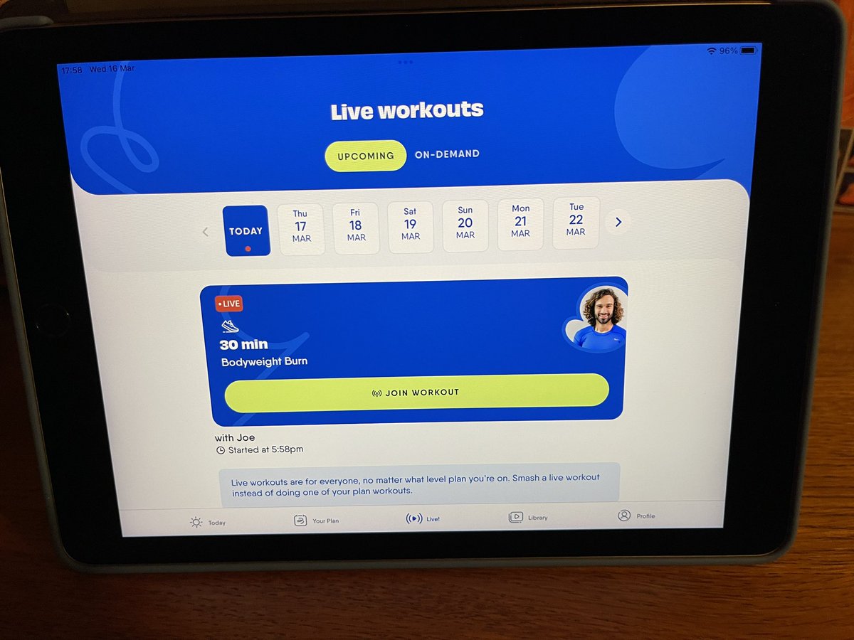 JCWillsProbate's tweet photo. That was good. Thank you @thebodycoach itโs been a while, and I do love a live! JCx
#LawyersWorkout #WomenInLaw #BodyCoachApp https://t.co/qNg0UtcqJU
