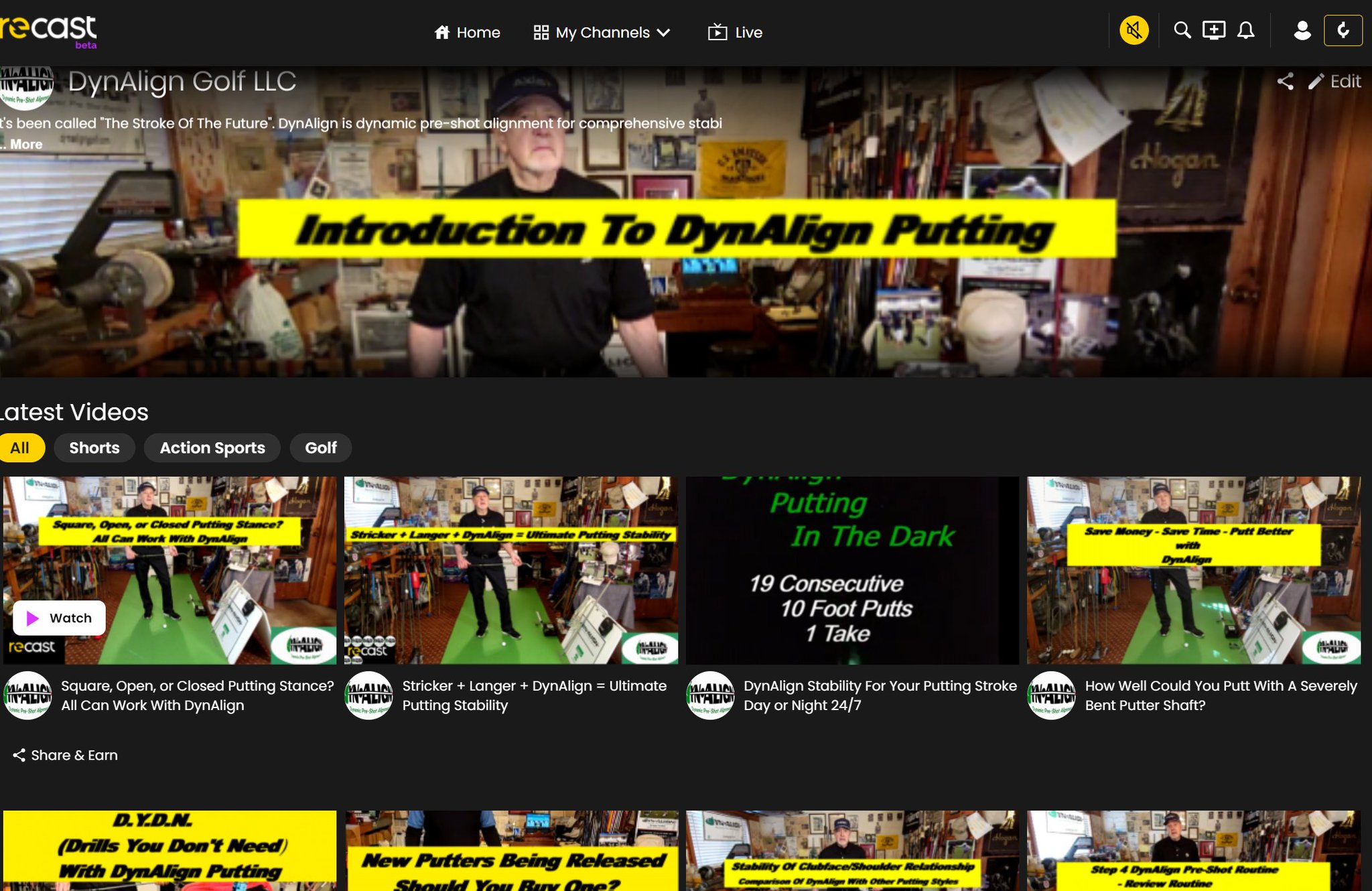 DynAlign Golf LLC Craig Foster on Twitter "DynAlign for Chipping!! Video now available on our