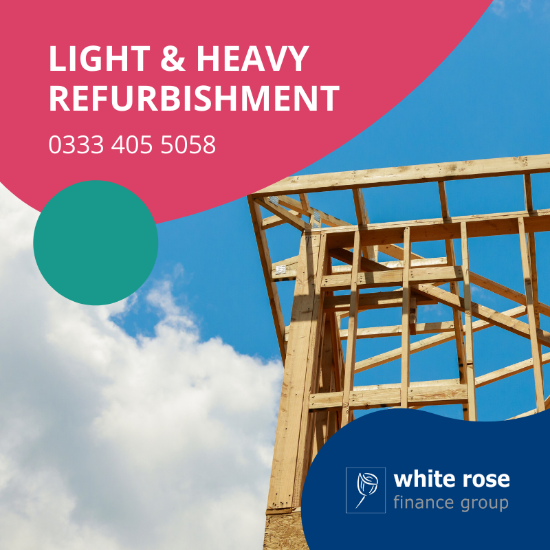 We can fund light and heavy refurb projects to properties, whether it's on your home, buy-to-let or commercial offices.

Please get in touch or call us on 0333 405 5058 to find out more.

#whiterosefinance #finance #broker #mortgage