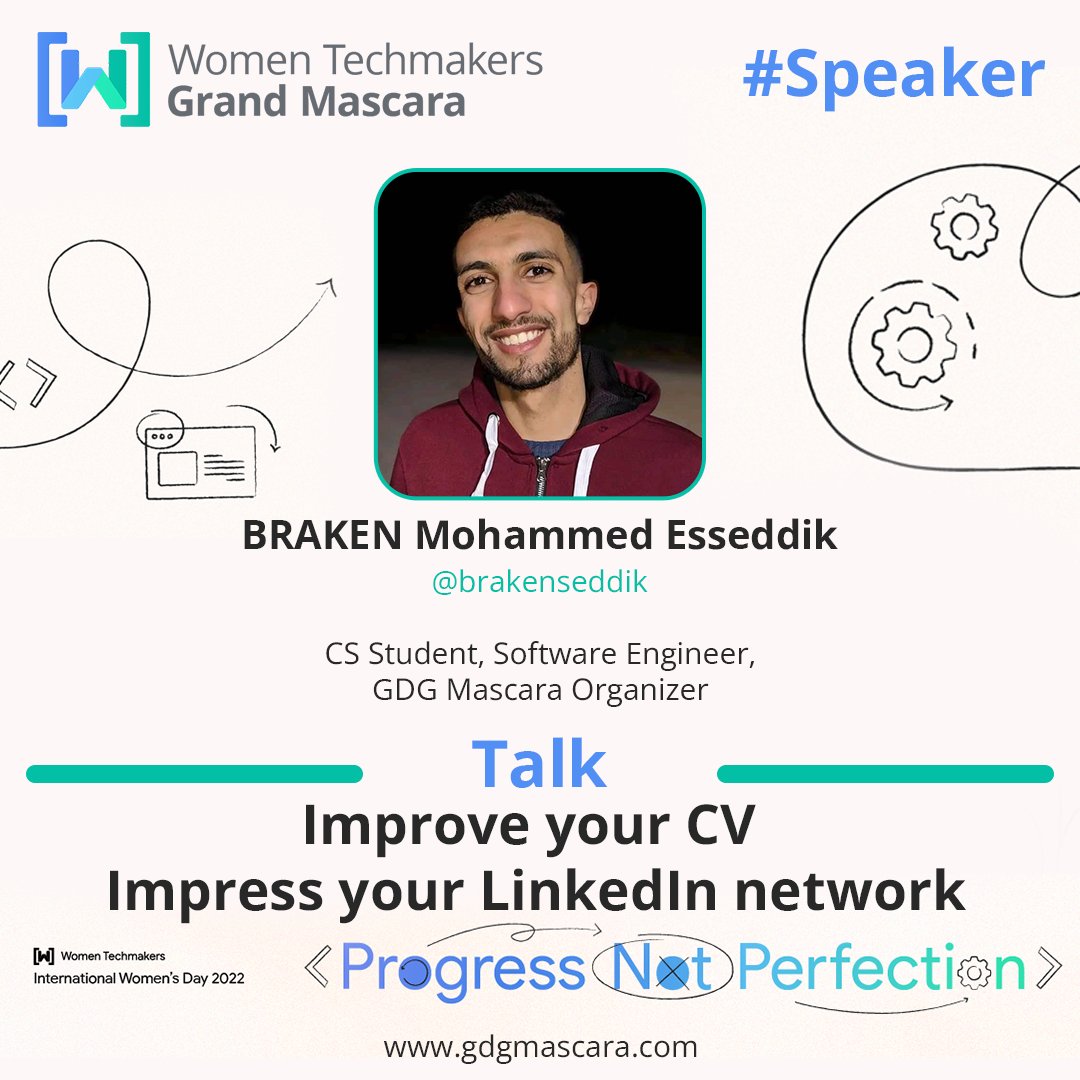 wtmgrandmascara's tweet photo. CVπ is a chance to tick the right boxes π And if everything is satisfied, there's a better chance of a job interview.π€
@brakenseddik here is going to help us improve our CVs π and impress our LinkedIn Network
#progressnotperfection #progress_not_perfection https://t.co/4WzFap0f0a
