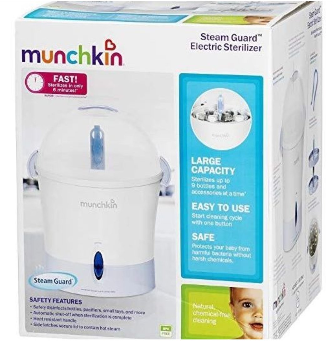 GemsZac's tweet photo. Munchkin Sterilizer $600

https://t.co/BGCeD7k038

🚗 Ask us about delivery
💳Linx  &amp; Credit Card
📲 Call 351-7459
➖➖➖➖➖➖➖➖
▶️Subscribe to our YouTube Channel
#compareprices #shopzacgems #shoponline #walmart #Amazon #bestprice #Tobago #bagobabyshop #deals https://t.co/rS875oaYF6
