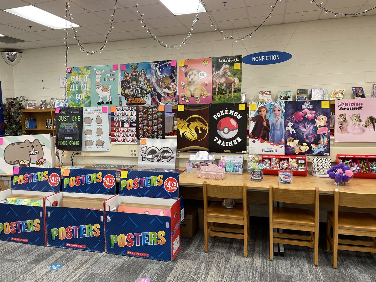 SparrowRoadInt1's tweet photo. The Book Fair is here!  Teachers are previewing now and students get to preview tomorrow and Friday.  More information comes home tomorrow! #bebraveSRI #bookfair @cpschoolsva https://t.co/vT50qPbBFx