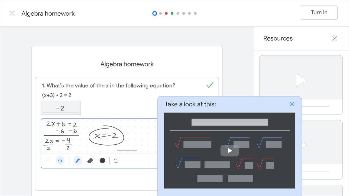 Google Classroom will help teachers monitor progress with practice sets engt.co/36qQ3HW