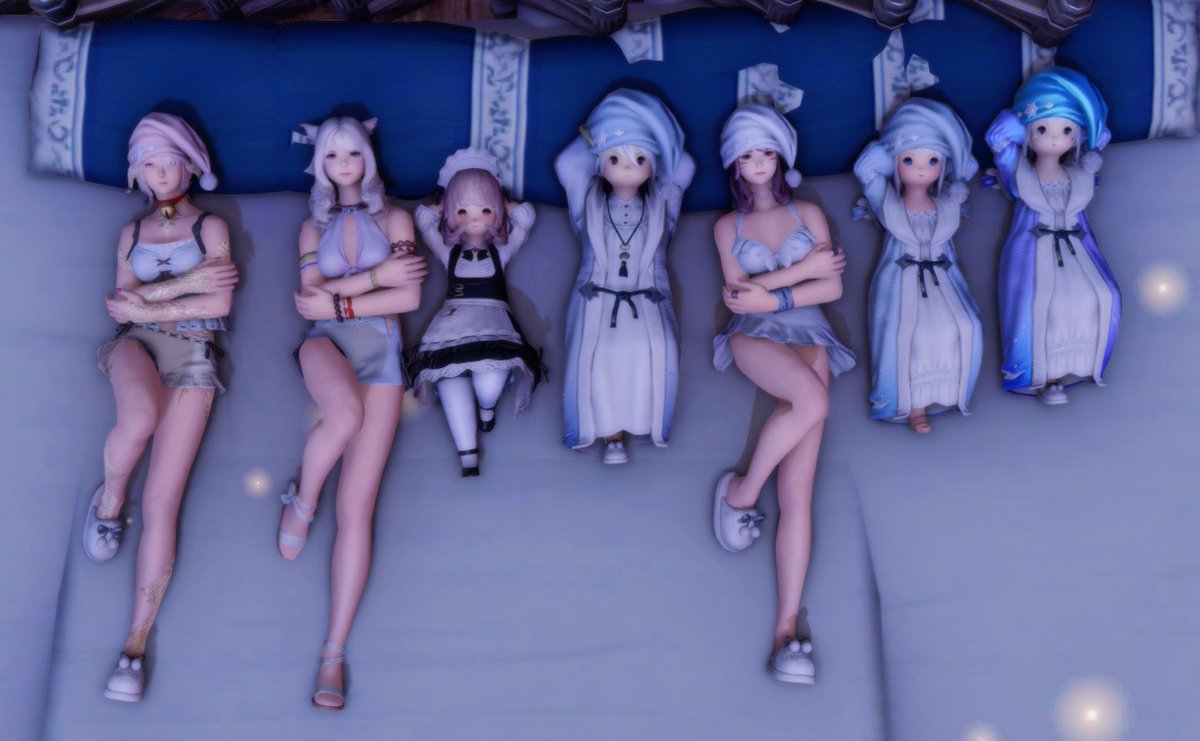 NotepadPopoto's tweet photo. A day with Friends! 💞 

#GPOSERS #lalafell #FF14 https://t.co/ql4hodbO1v